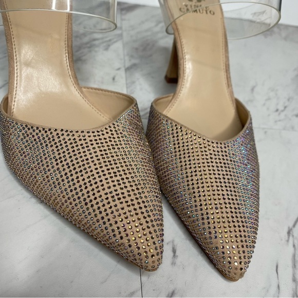 Vince Camuto Kempern Jeweled Heeled Mule 11M - Picture 9 of 14